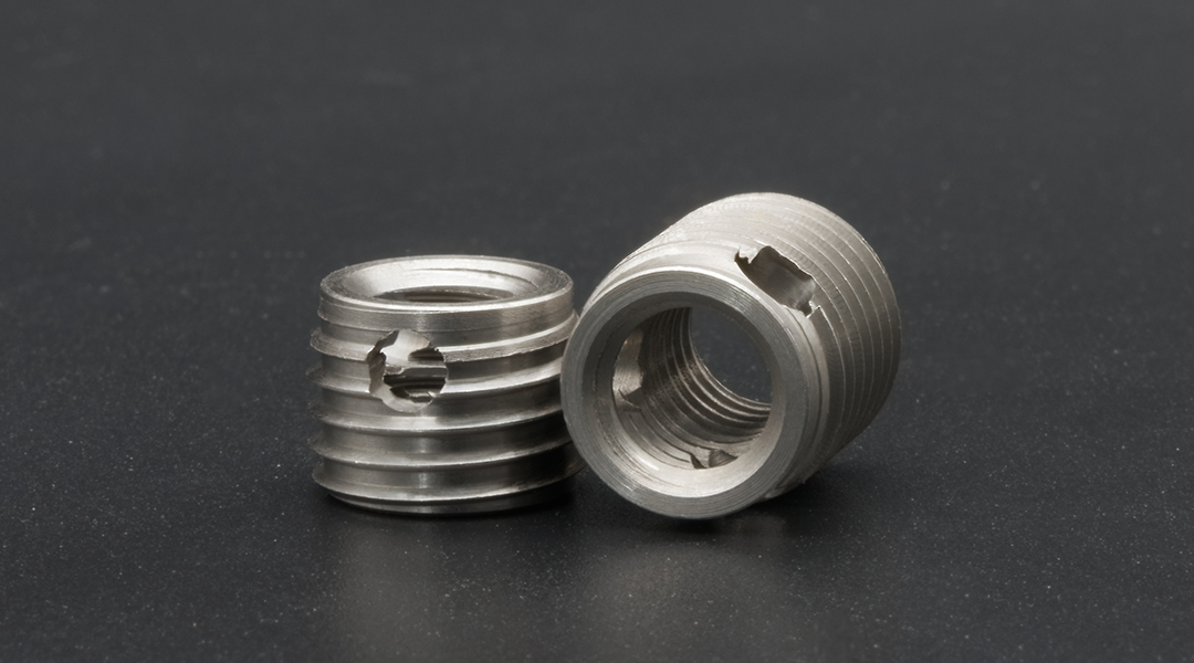 self-tapping threaded bushes with tapping hole from BaerFix